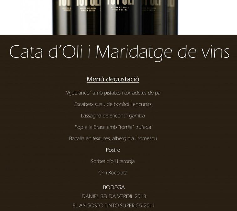 Cata de aceite de autor