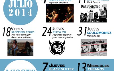 VERANO 2014 CALENDARIO DE ACTUACIONES