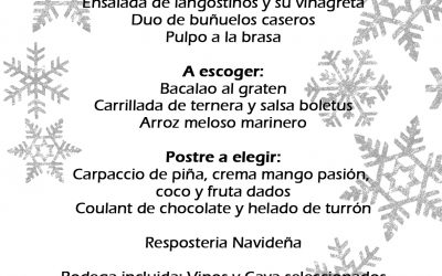 Menú Año Nuevo