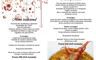 Menús para comida y cena de empresa | Año 2014