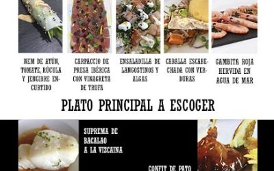 Menú para llevar en Nochebuena y Nochevieja