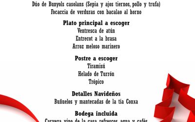 Menús de navidad para empresas