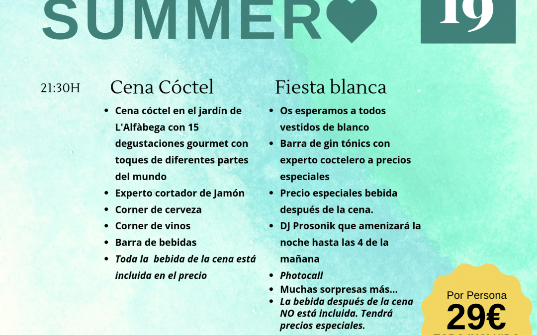Fiesta Welcome Summer