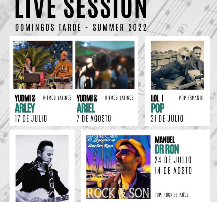 Vuelven los conciertos de verano Gloriamar 2022