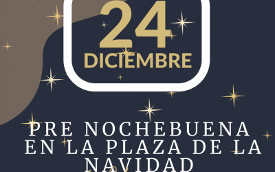 24 DIC | Pre Nochebuena, con música en directo de Álex Martínez…