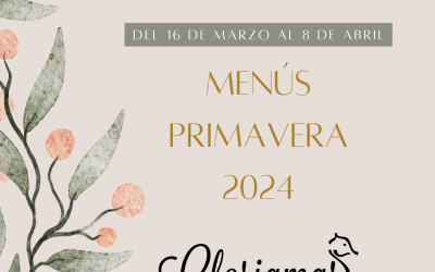 Menú primavera ’24| De fallas a Pascua